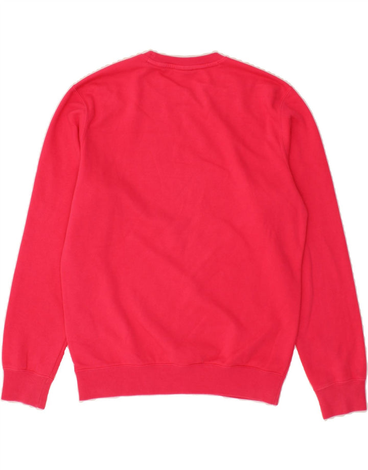 CHAMPION Mens Graphic Sweatshirt Jumper Medium Pink Cotton Vintage Champion and Second-Hand Champion from Messina Hembry 