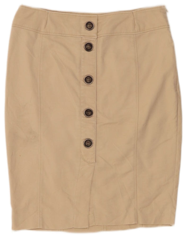 ZARA Womens Pencil Skirt Medium W28 Beige