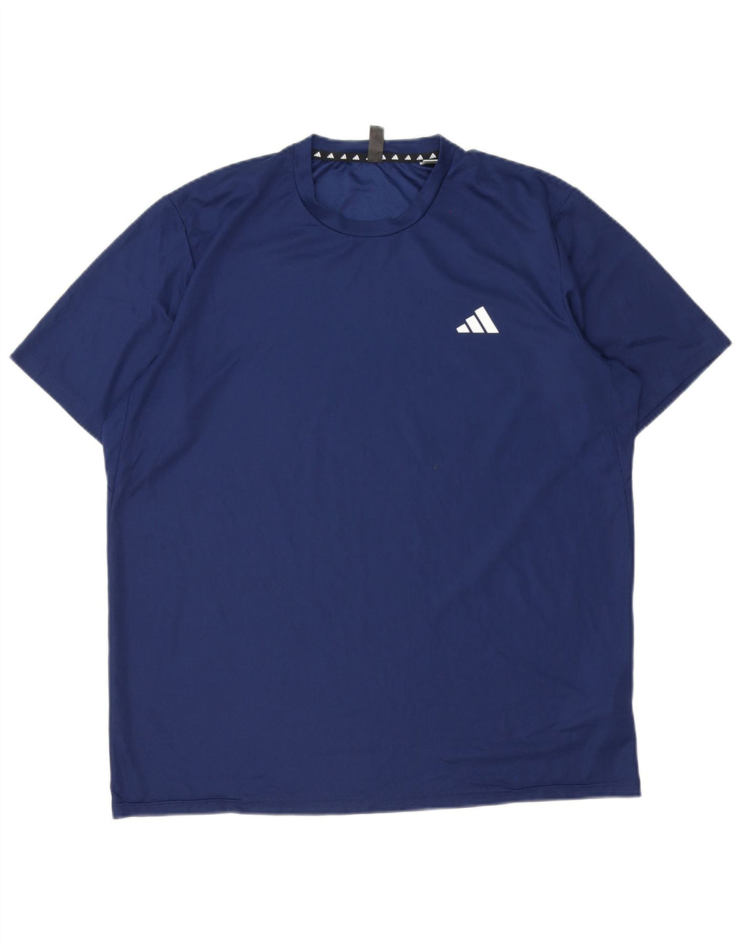 Adidas Mens Aeroready T-Shirt Top XL Navy Blue Polyester