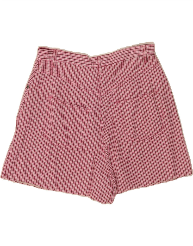ESPRIT Womens Skort UK 12 Medium  Pink Check Vintage Esprit and Second-Hand Esprit from Messina Hembry 