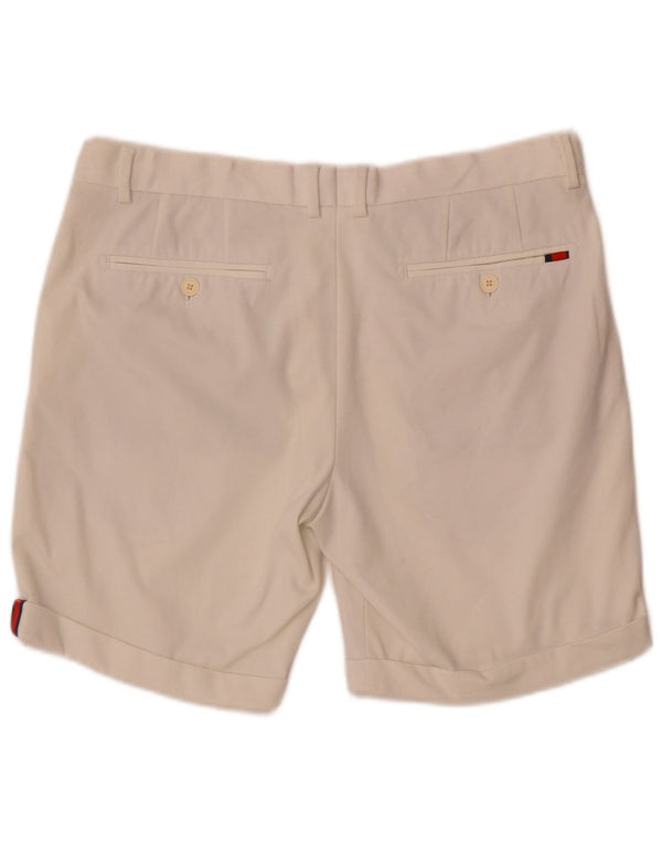 Zara Mens Chino Shorts EU 42 Large W32 White