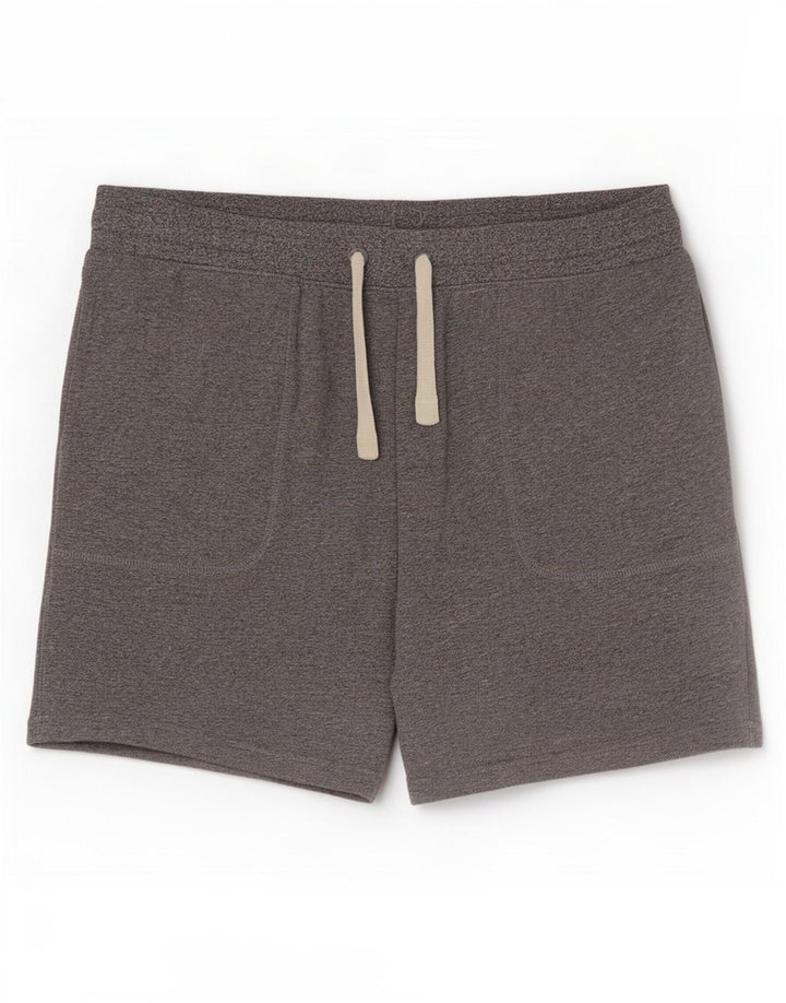 Marks & Spencer Mens Sport Shorts Medium Grey Flecked Cotton