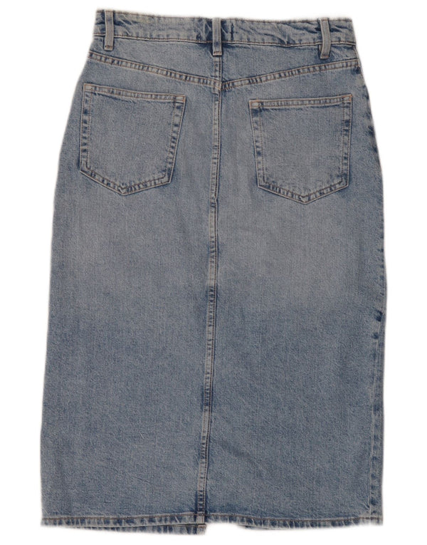 Zara Womens Denim Skirt Medium W28 Blue