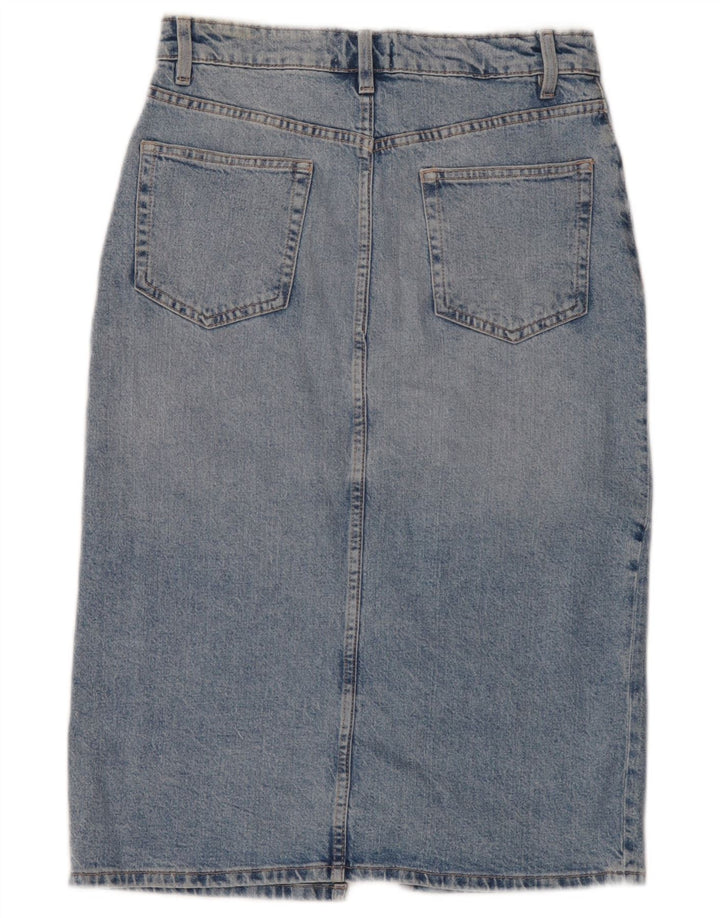 Zara Womens Denim Skirt Medium W28 Blue