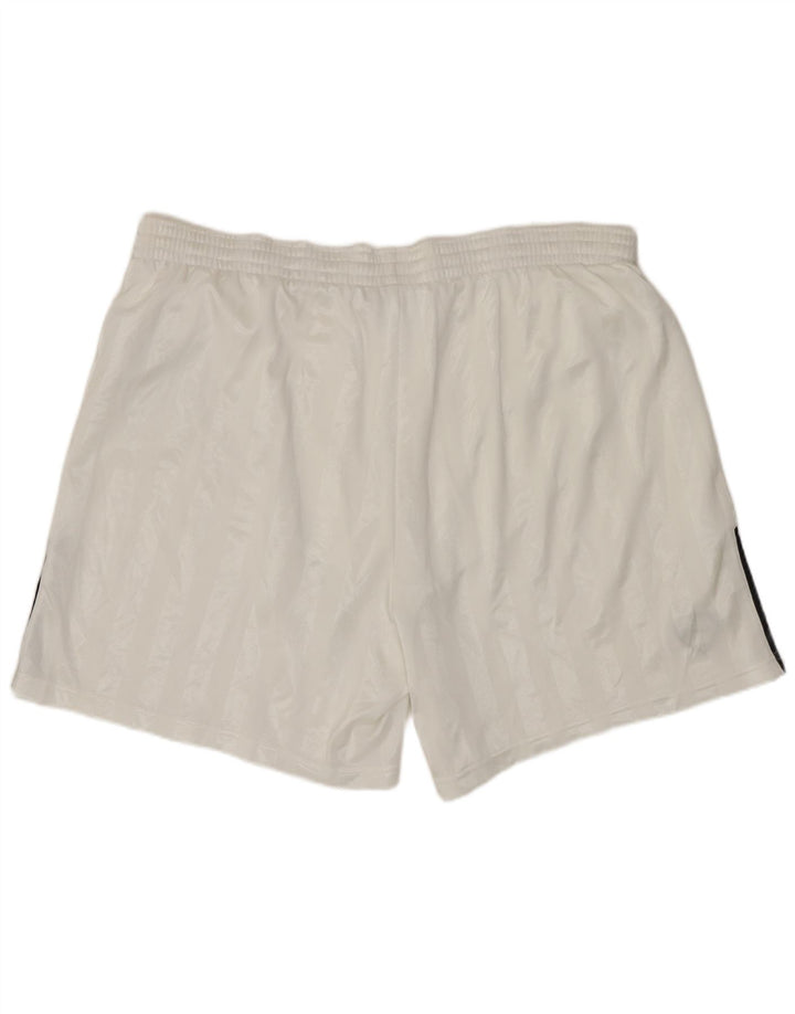 Nike Mens Sport Shorts XL  White Striped Polyester