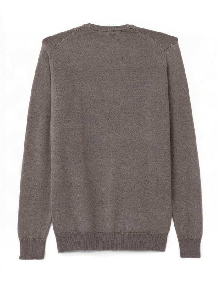 Calvin Klein Jeans Mens V-Neck Jumper Sweater 2XL Grey