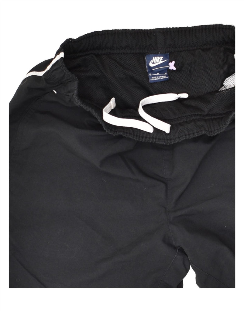 NIKE Mens Graphic Sport Shorts Medium Black Polyester | Vintage Nike | Thrift | Second-Hand Nike | Used Clothing | Messina Hembry 