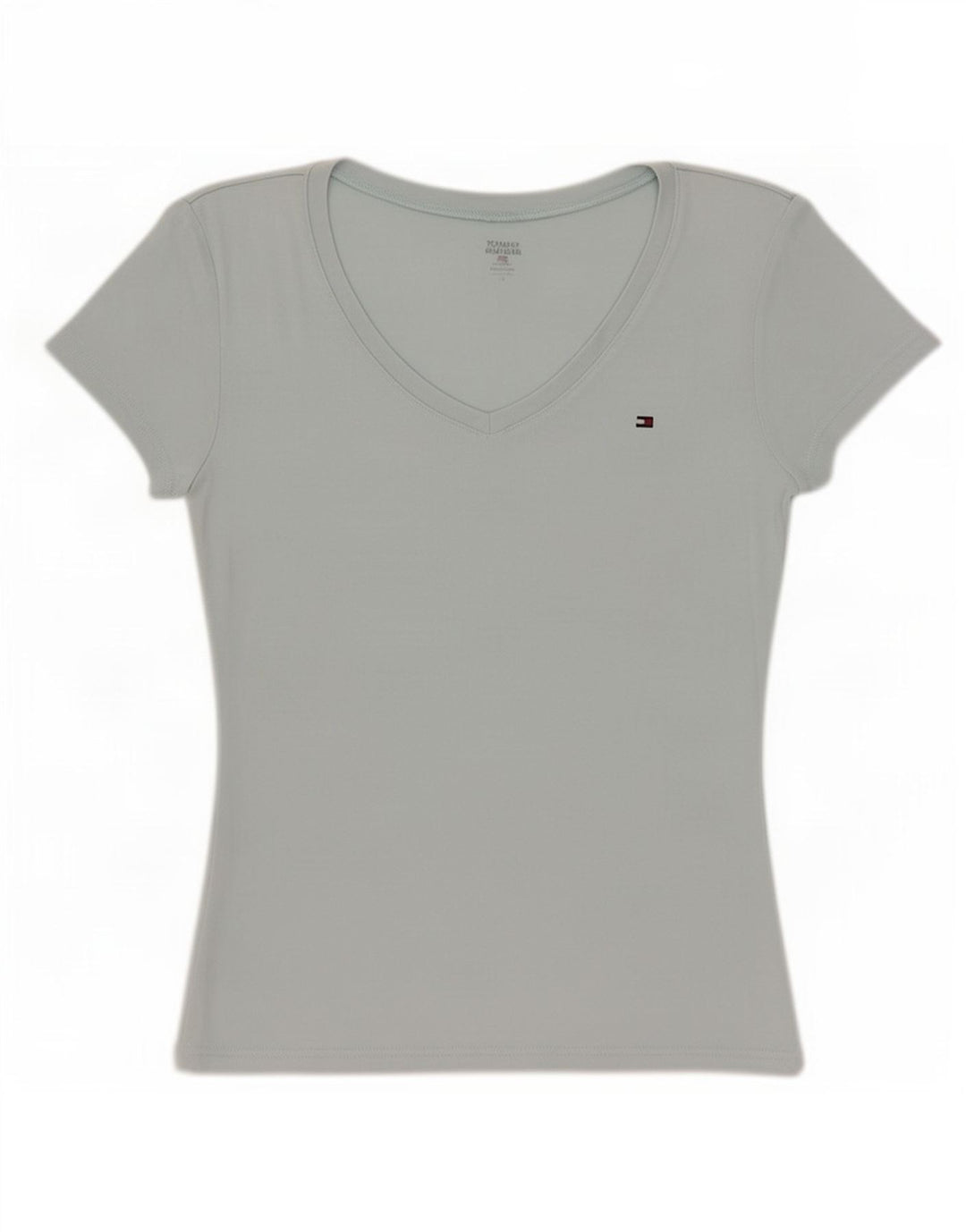 Tommy Hilfiger Womens T-Shirt Top UK 12 Medium Blue