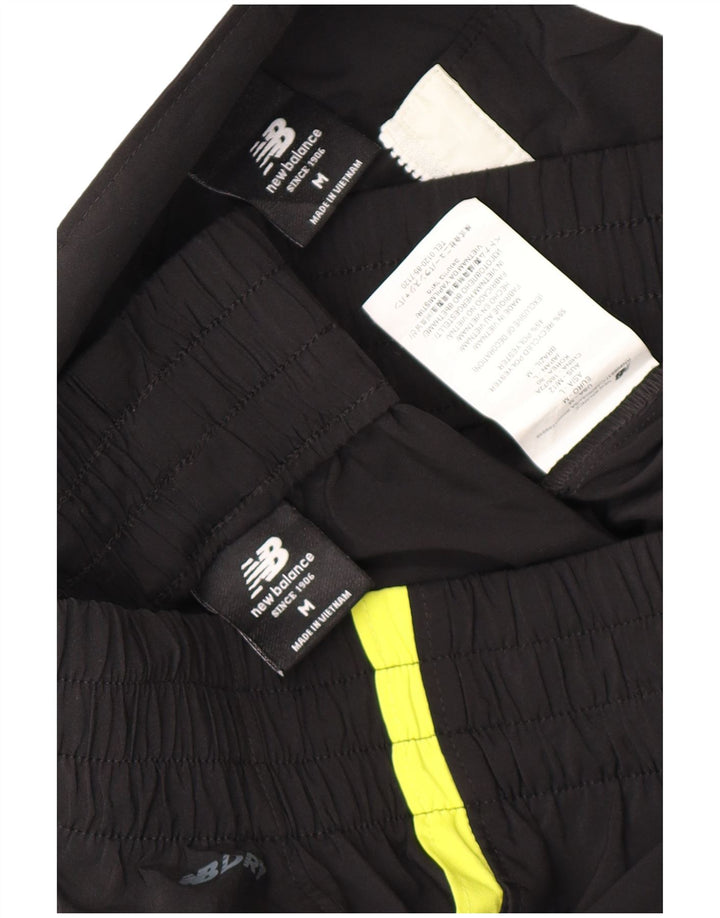 New Balance Mens Graphic Full Tracksuit Medium Black Colourblock Polyester