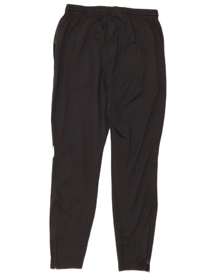 Nike Mens Dri Fit Tracksuit Trousers Medium  Black Colourblock Polyester