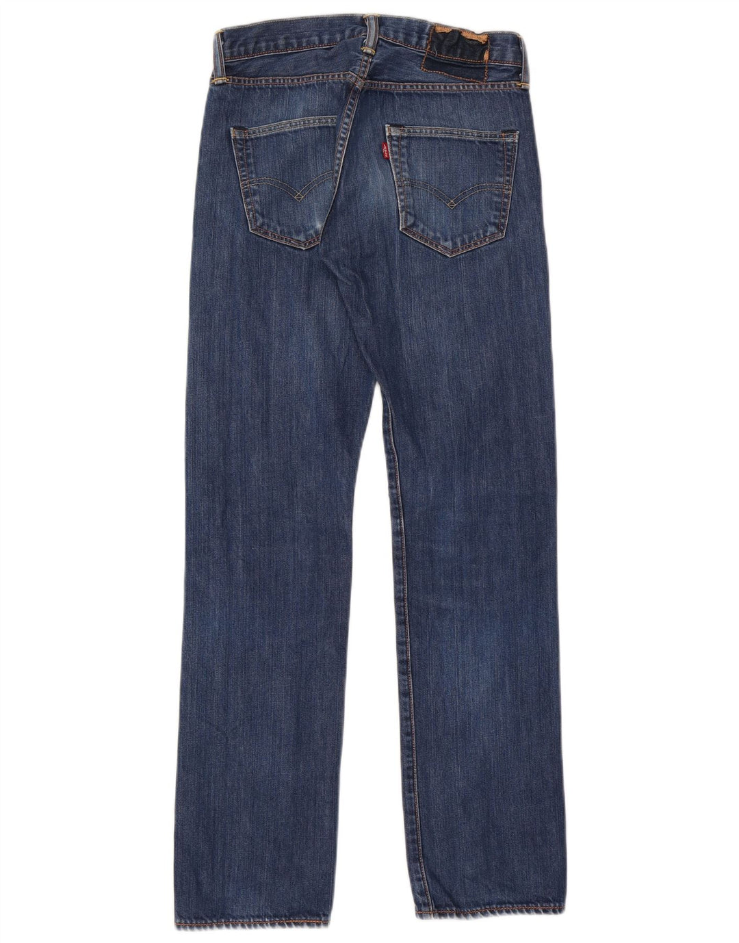 Levi's Mens Straight Jeans W28 L32 Blue Cotton