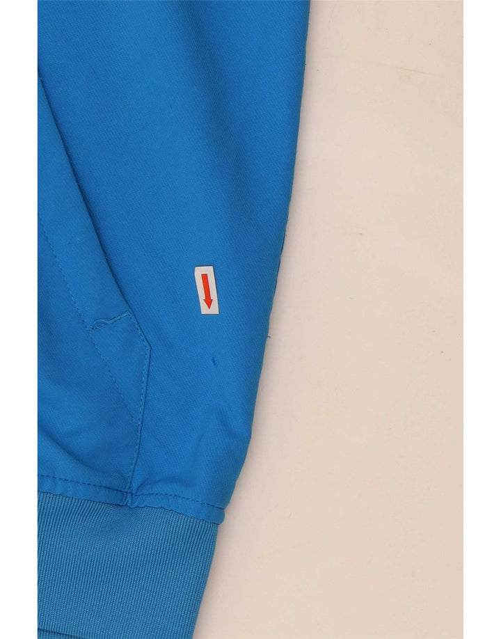 Umbro Mens Graphic Tracksuit Top Jacket Medium Blue Polyester