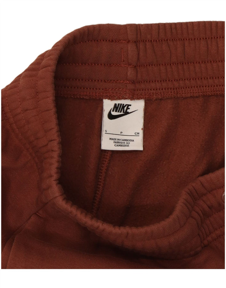 Nike Mens Graphic Tracksuit Trousers Joggers Small  Brown