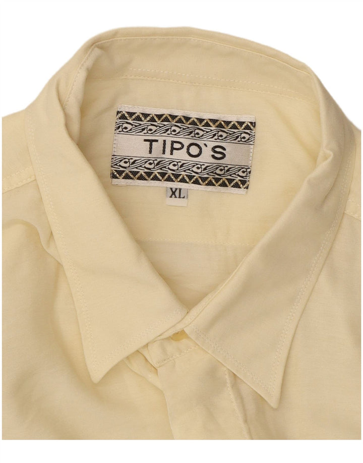 Tipo' S Mens Shirt XL Off White