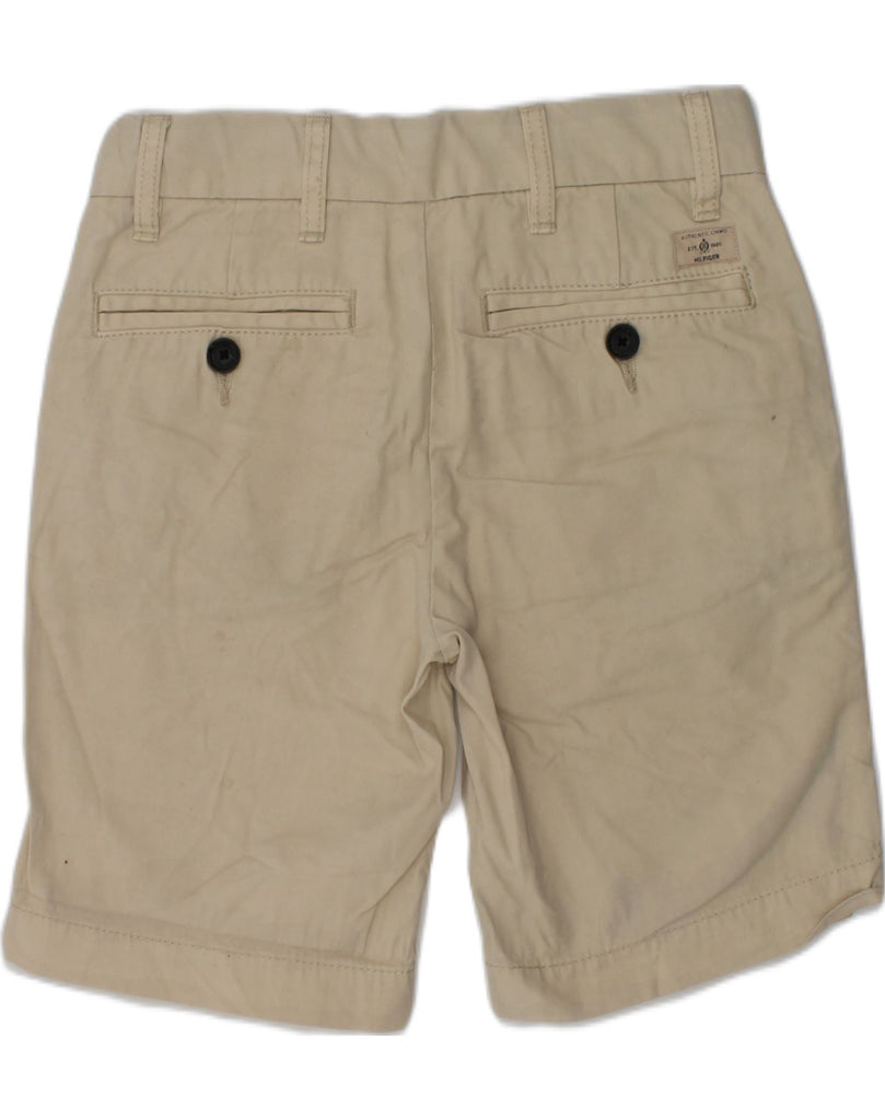 TOMMY HILFIGER Boys Chino Shorts 7-8 Years W24  Beige Cotton | Vintage Tommy Hilfiger | Thrift | Second-Hand Tommy Hilfiger | Used Clothing | Messina Hembry 