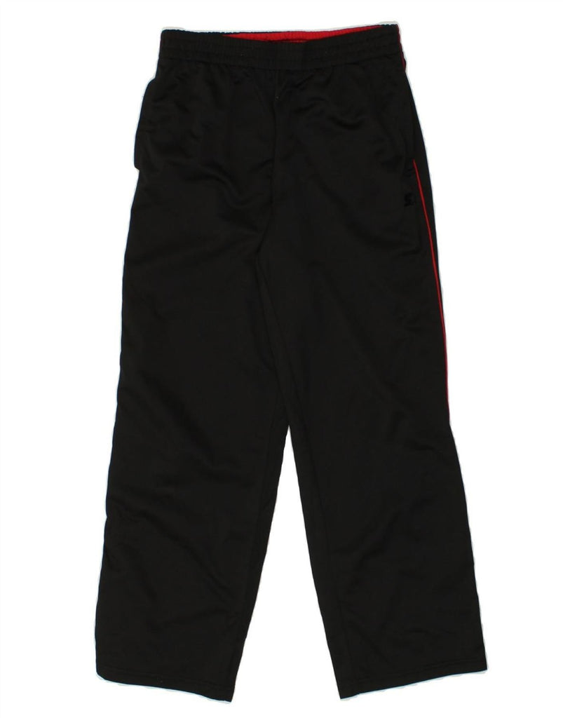 STARTER Boys Tracksuit Trousers 10-11 Years Large  Black Polyester | Vintage Starter | Thrift | Second-Hand Starter | Used Clothing | Messina Hembry 