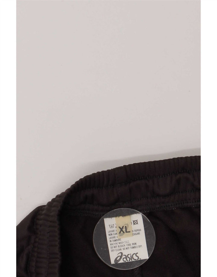 Asics Mens Regular Tracksuit Trousers XL Grey Polyester