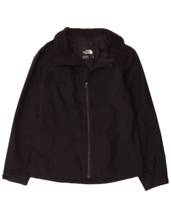The North Face Mens Rain Jacket UK 38 Medium Black Polyester