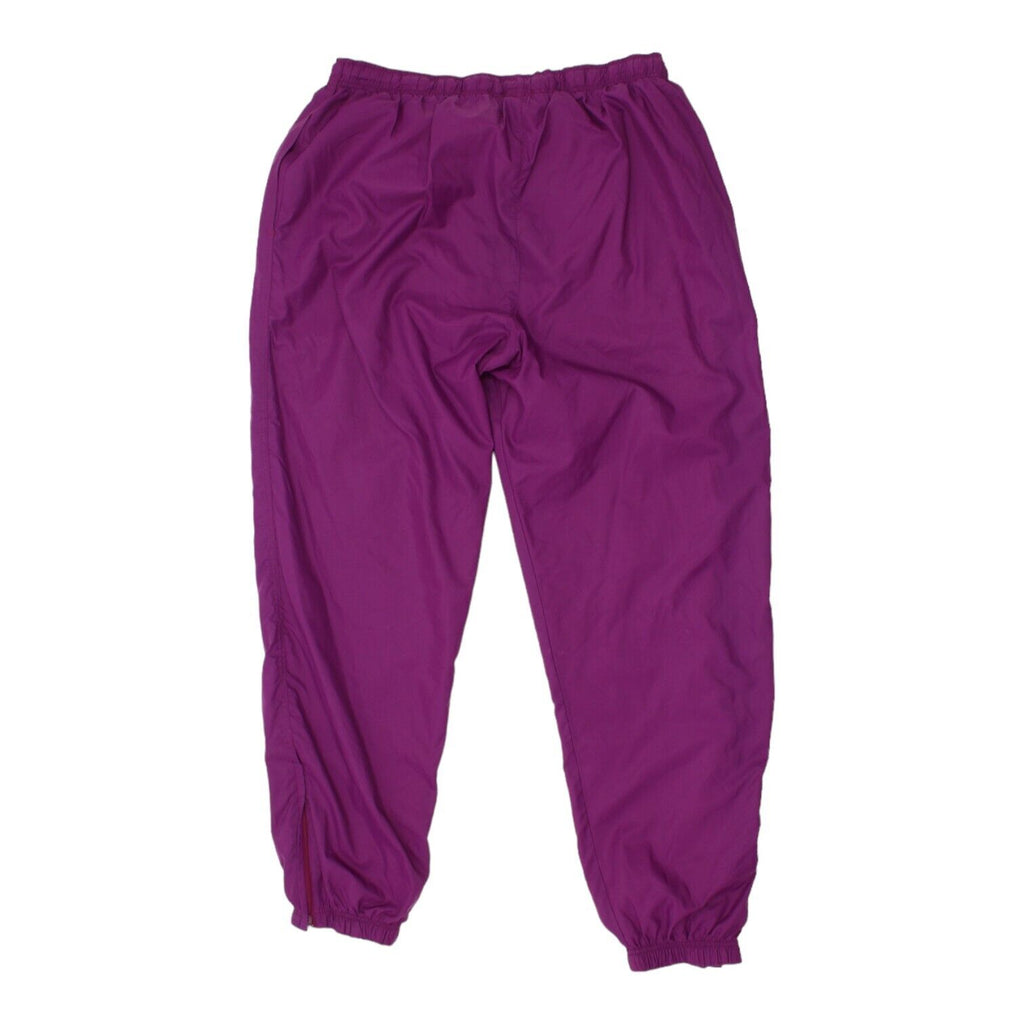 Nike Mens Purple Shell Suit Tracksuit Bottoms | Vintage 90s Sportswear VTG | Vintage Messina Hembry | Thrift | Second-Hand Messina Hembry | Used Clothing | Messina Hembry 