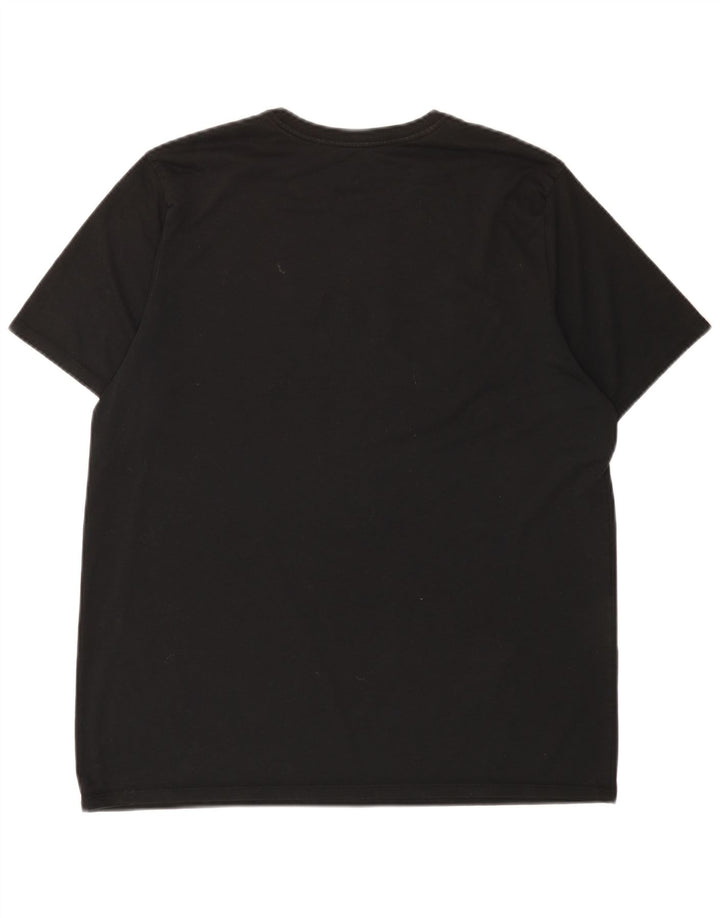 Nike Mens Dri Fit Graphic T-Shirt Top XL Black