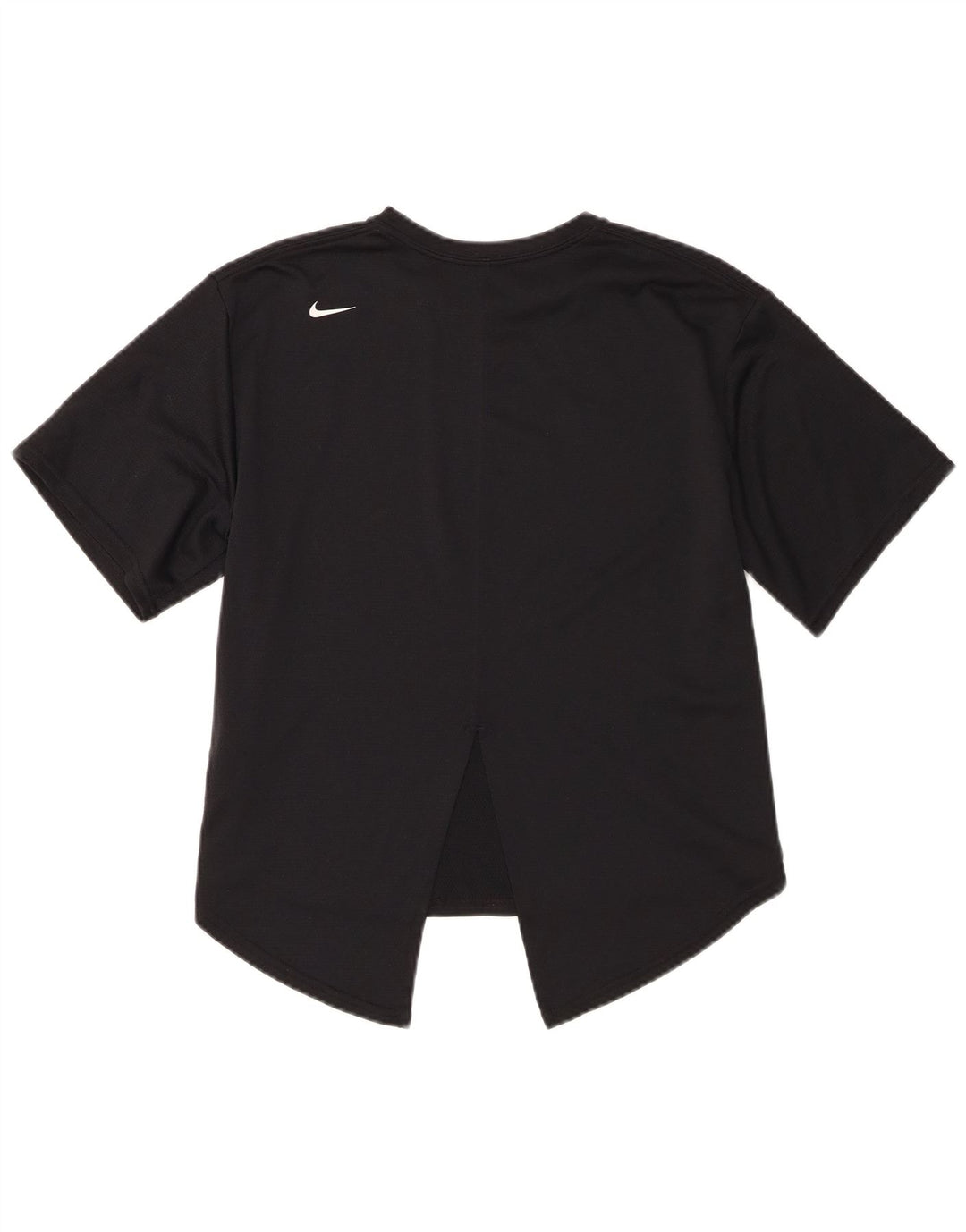 Nike Womens Dri Fit Oversized Graphic T-Shirt Top UK 10 Small Black