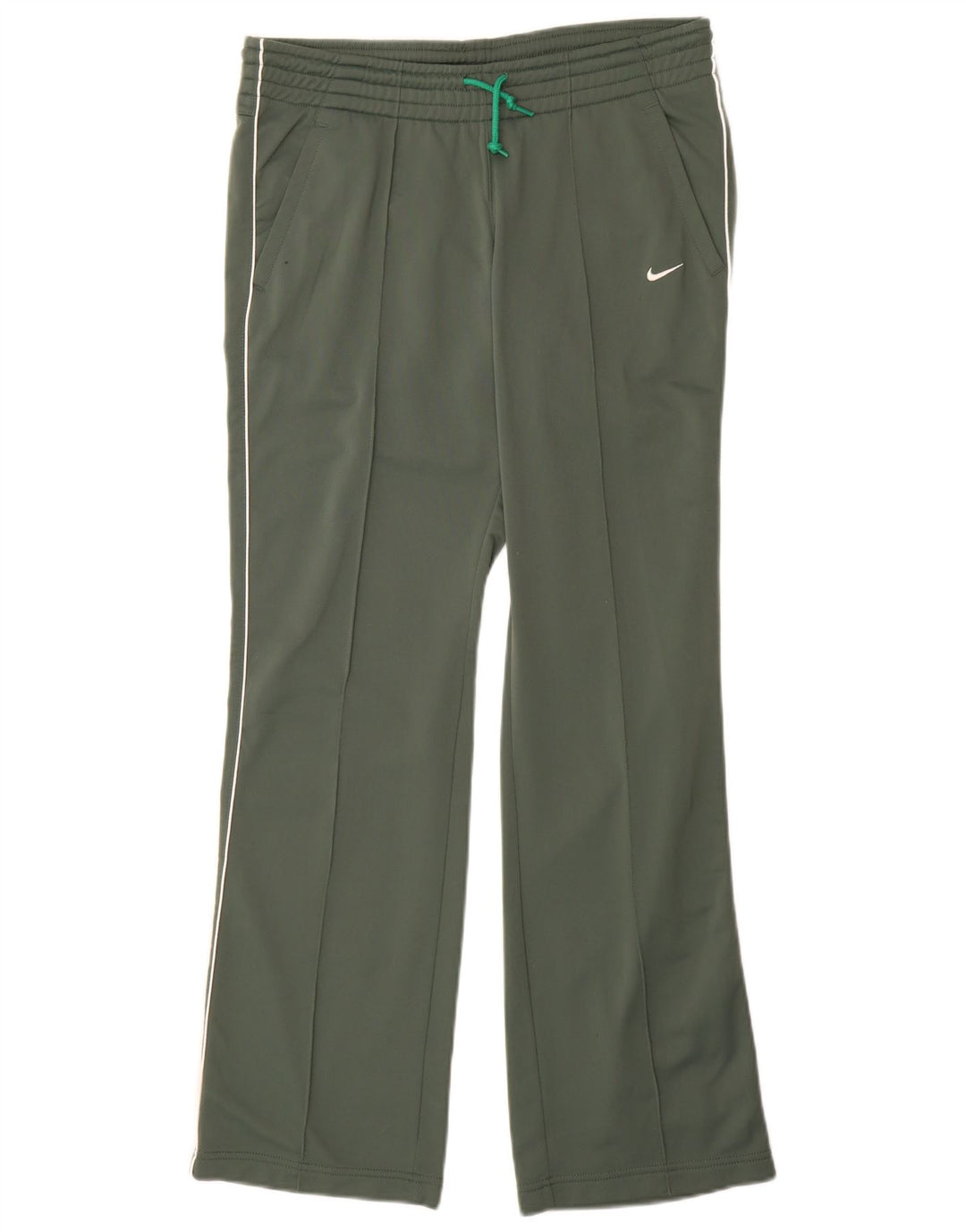 Nike Womens Tracksuit Trousers UK 8/10 Small  Khaki Polyester