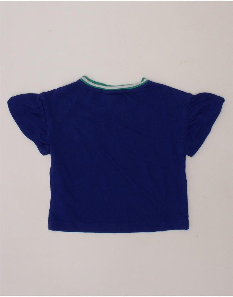 LACOSTE Baby Girls T-Shirt Top 18-24 Months Navy Blue Cotton Vintage Lacoste and Second-Hand Lacoste from Messina Hembry 