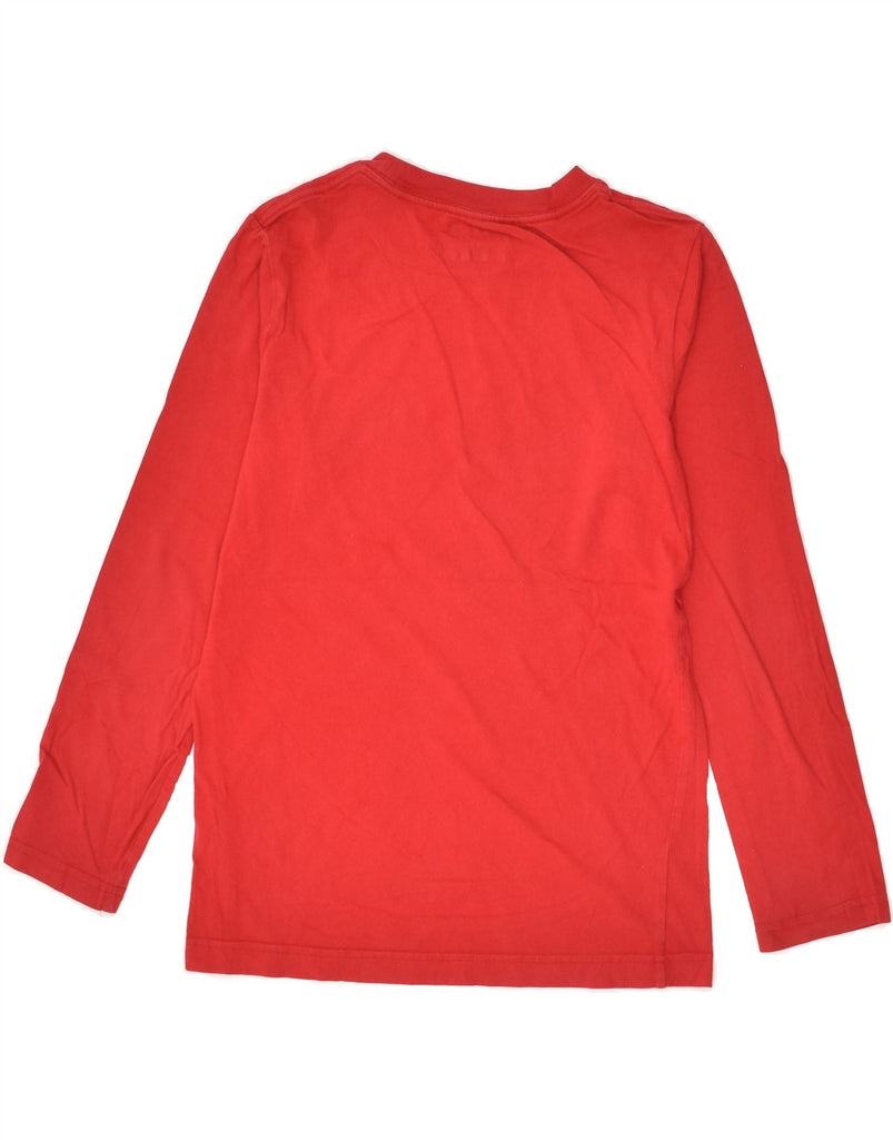 HURLEY Boys Graphic Top Long Sleeve 10-11 Years Medium Red Cotton | Vintage Hurley | Thrift | Second-Hand Hurley | Used Clothing | Messina Hembry 