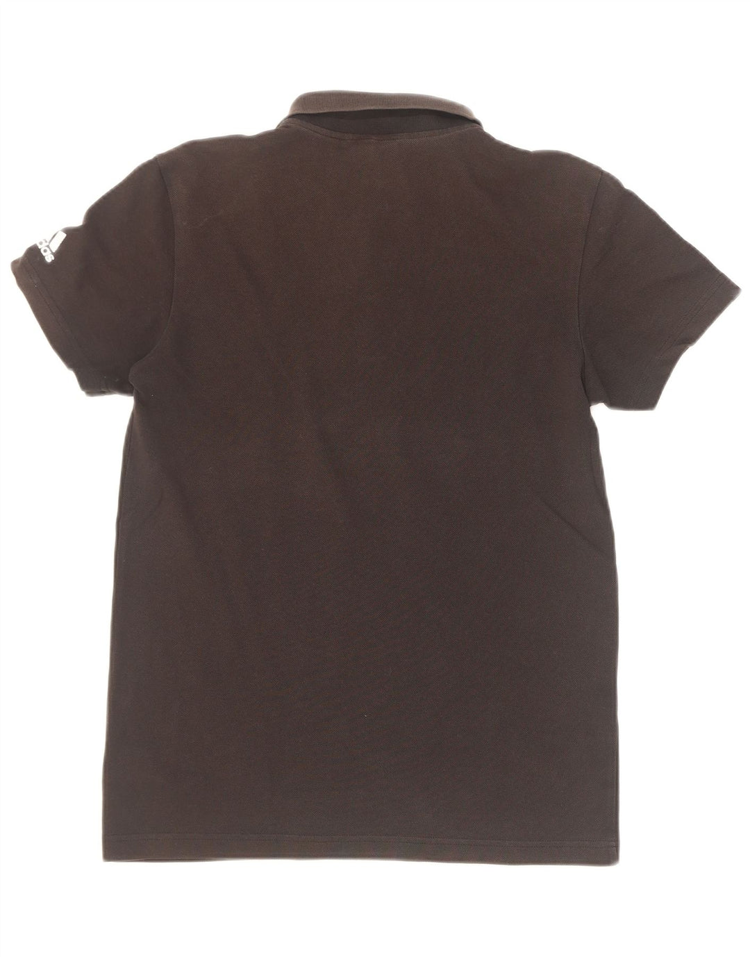 Adidas Mens Polo Shirt Small Black Cotton