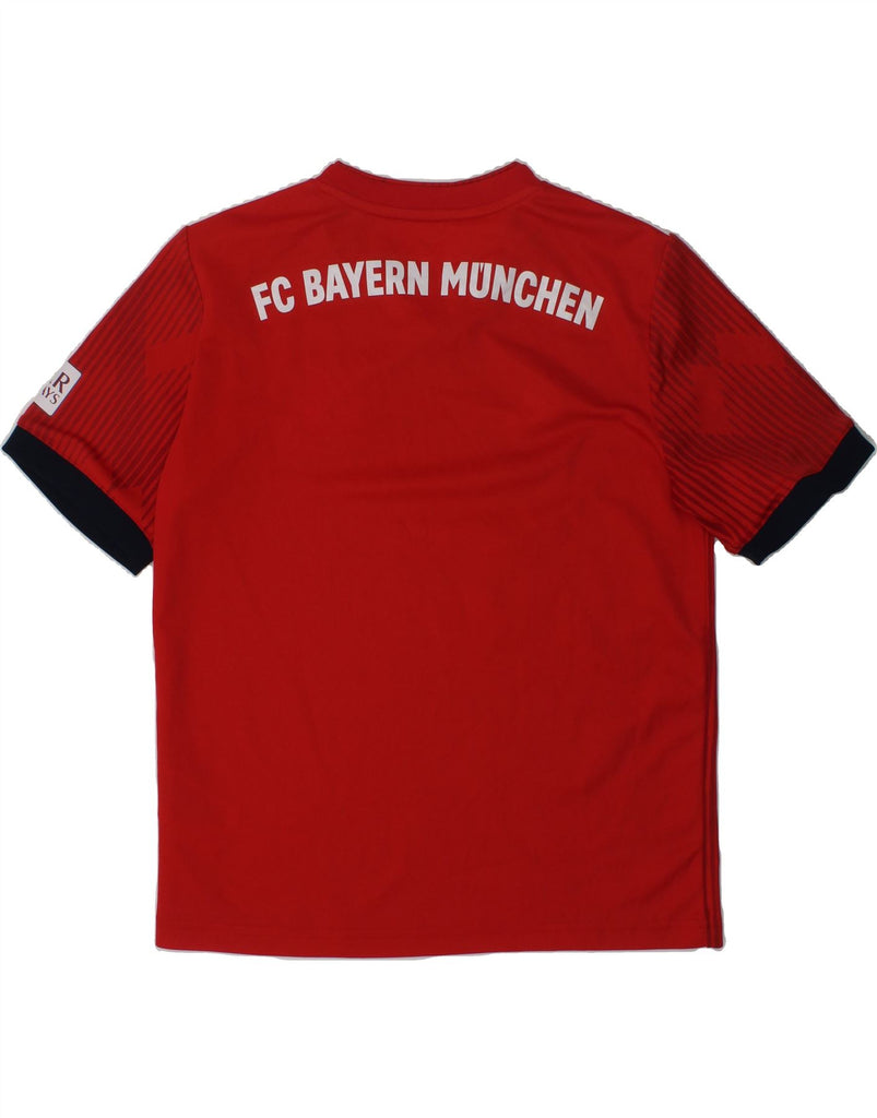 ADIDAS Boys FC Bayern Munchen Graphic T-Shirt Top 11-12 Years Medium  Red | Vintage Adidas | Thrift | Second-Hand Adidas | Used Clothing | Messina Hembry 