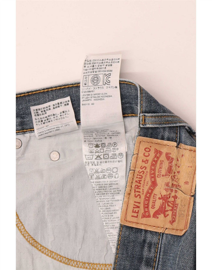 Levi's Mens 514 Straight Jeans W36 L31 Blue Cotton