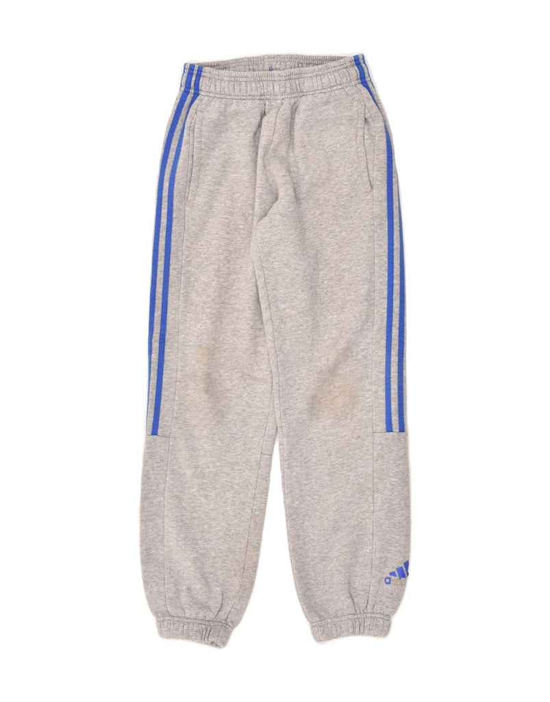 ADIDAS Boys Tracksuit Trousers Joggers 6-7 Years Grey | Vintage Adidas | Thrift | Second-Hand Adidas | Used Clothing | Messina Hembry 