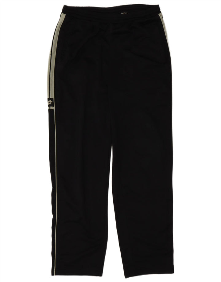 Lotto Mens Tracksuit Trousers Medium  Black Colourblock