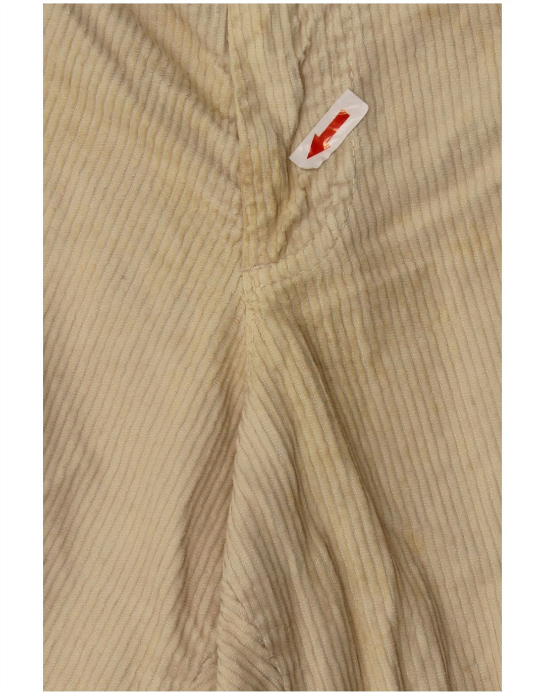 Dockers Mens Regular Fit Corduroy Trousers W34 L29 Beige