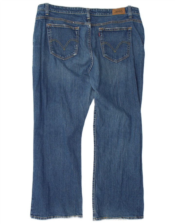 Levi's Womens 515 Bootcut Jeans US 22 3XL W42 L28 Blue Cotton