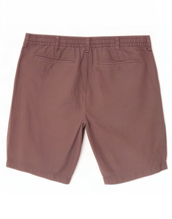 Marks & Spencer Mens Autograph Chino Shorts W38 XL Purple Cotton