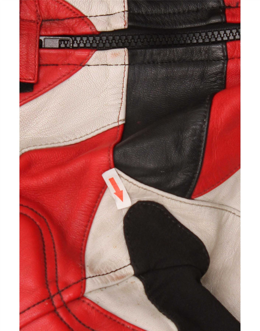 Frank Thomas Womens Racer Jacket IT 46 Large Multicoloured Colourblock