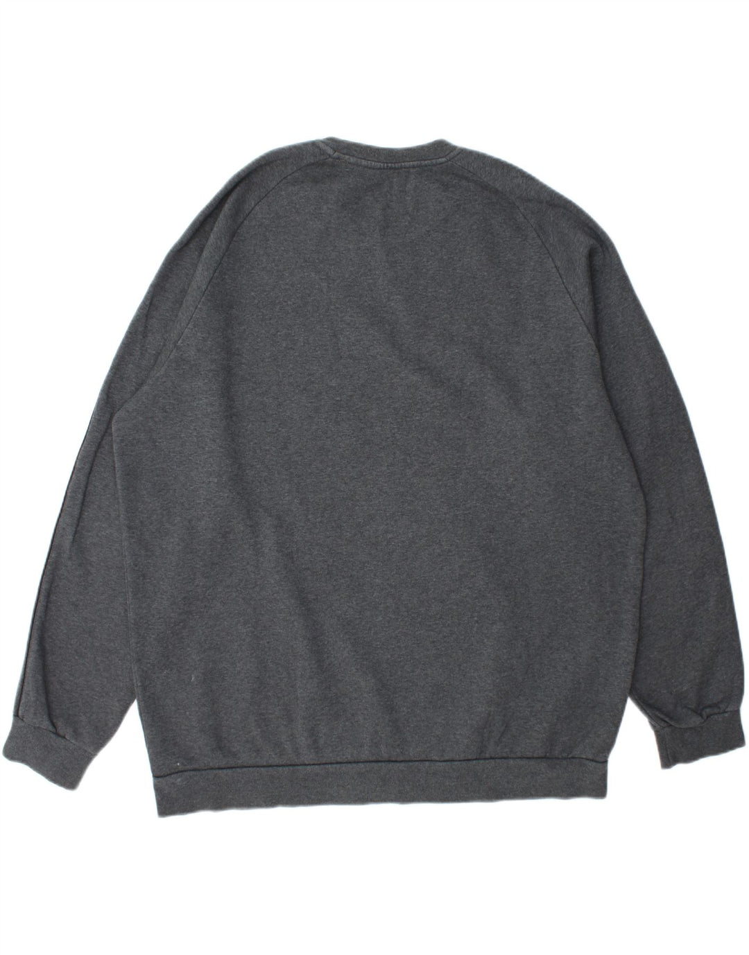 ADIDAS Mens Sweatshirt Jumper 2XL Grey Cotton Vintage Adidas and Second-Hand Adidas from Messina Hembry 