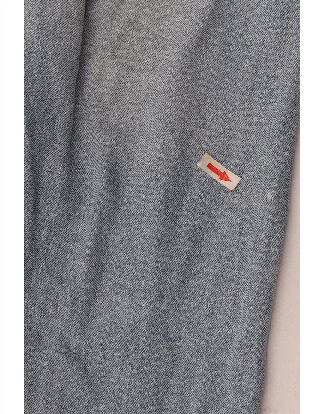 Levi's Womens 501 Straight Jeans W25 L30 Blue Cotton