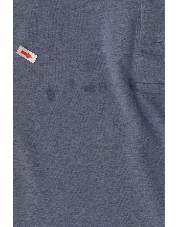 Polo Ralph Lauren Mens Polo Shirt Medium Blue Cotton