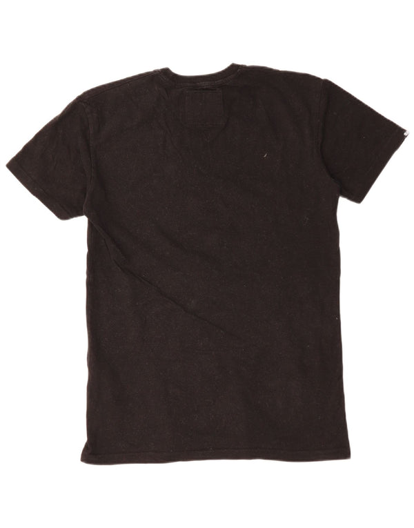 Superdry Mens Graphic T-Shirt Top Small Black