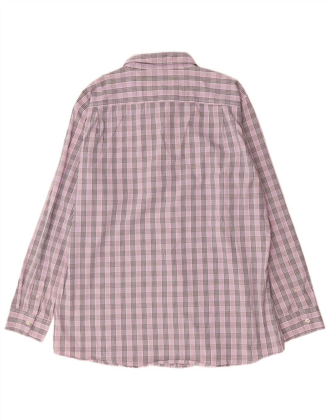 Lee Mens Shirt XL Purple Check Cotton