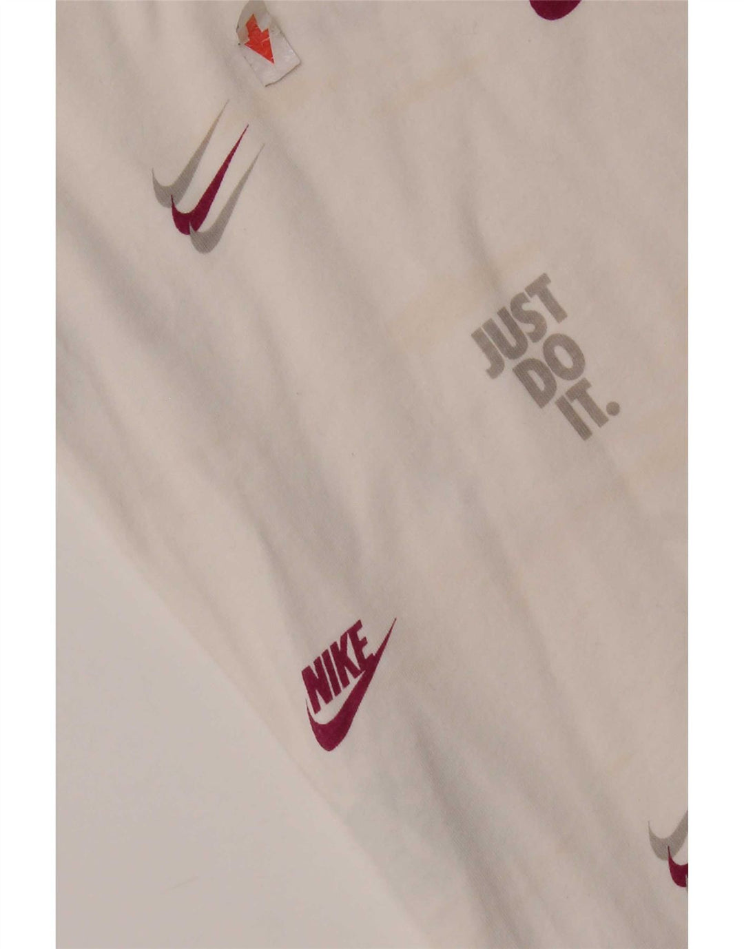 Nike Mens Graphic T-Shirt Top Large White Cotton