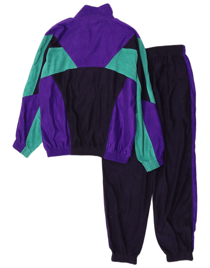 Vintage Mens Full Tracksuit Large Multicoloured Colourblock