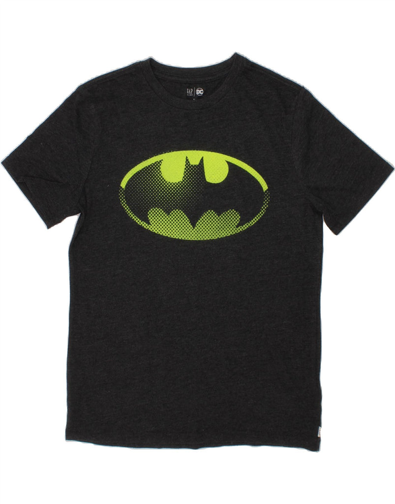 GAP Boys Batman Graphic T-Shirt Top 13-14 Years XL Grey Cotton Vintage Gap and Second-Hand Gap from Messina Hembry 