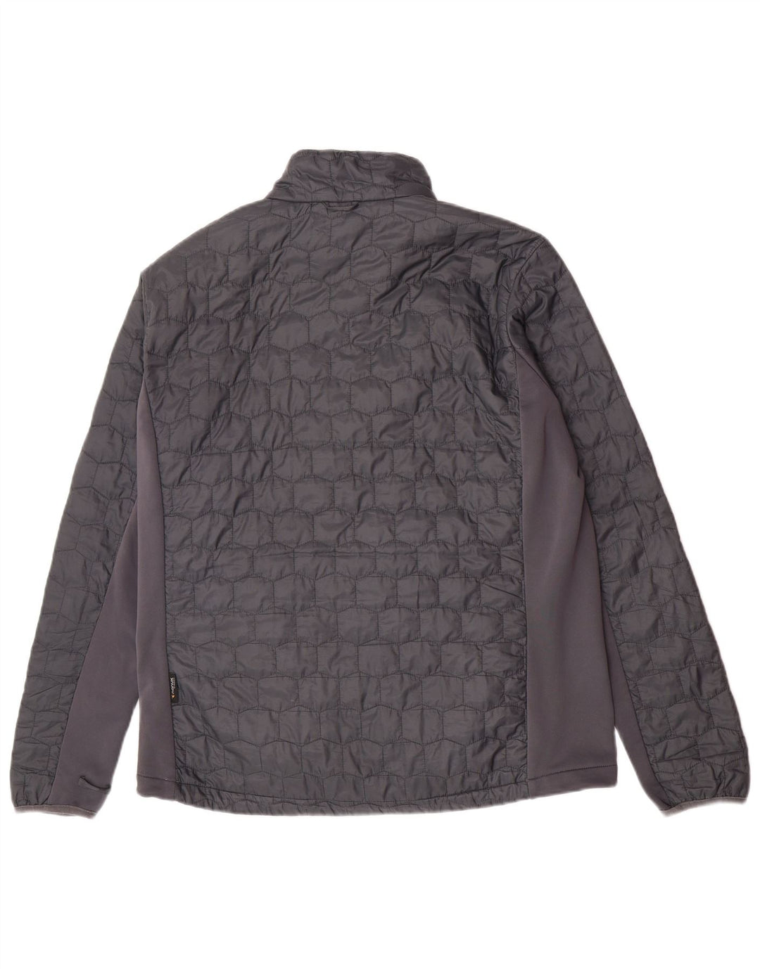 Jack Wolfskin Mens Liner Quilted Jacket UK 44/46 XL Grey Colourblock