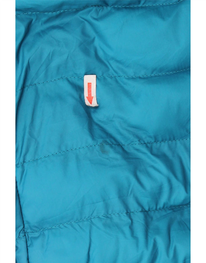 Mountain Warehouse Womens Hooded Padded Coat UK 20 2XL Blue Polyester