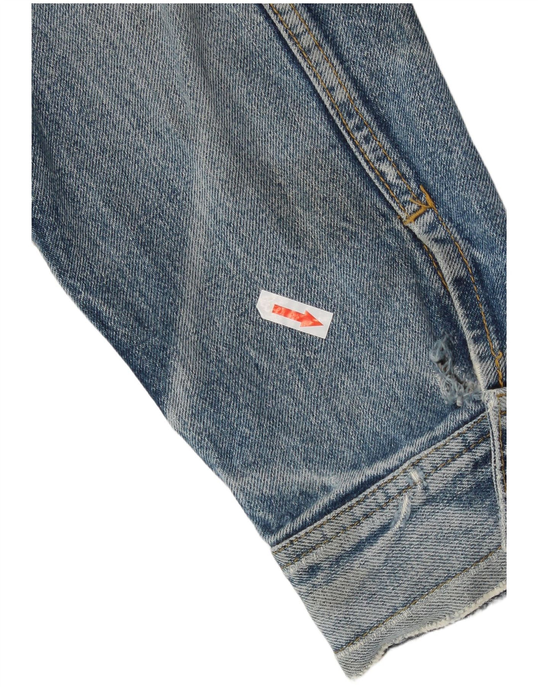 Meltin' Pot Womens Denim Jacket UK 18 XL Blue Cotton