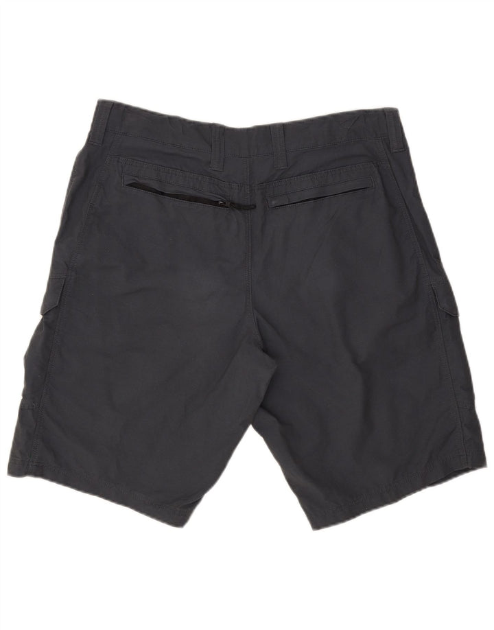 Marks & Spencer Mens Cargo Shorts W34 Large Grey Cotton
