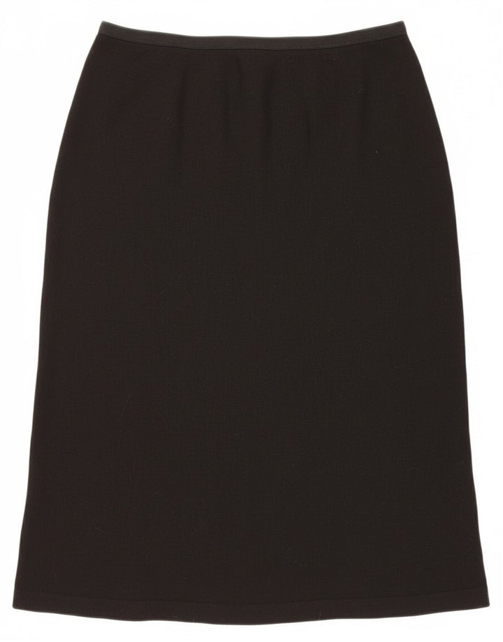 Vintage Womens A-Line Skirt W30 Medium  Black